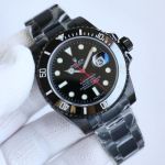 ROLEX Submariner Replacement Bezel 904L Steel 3135 Movement 40MM Black Watch